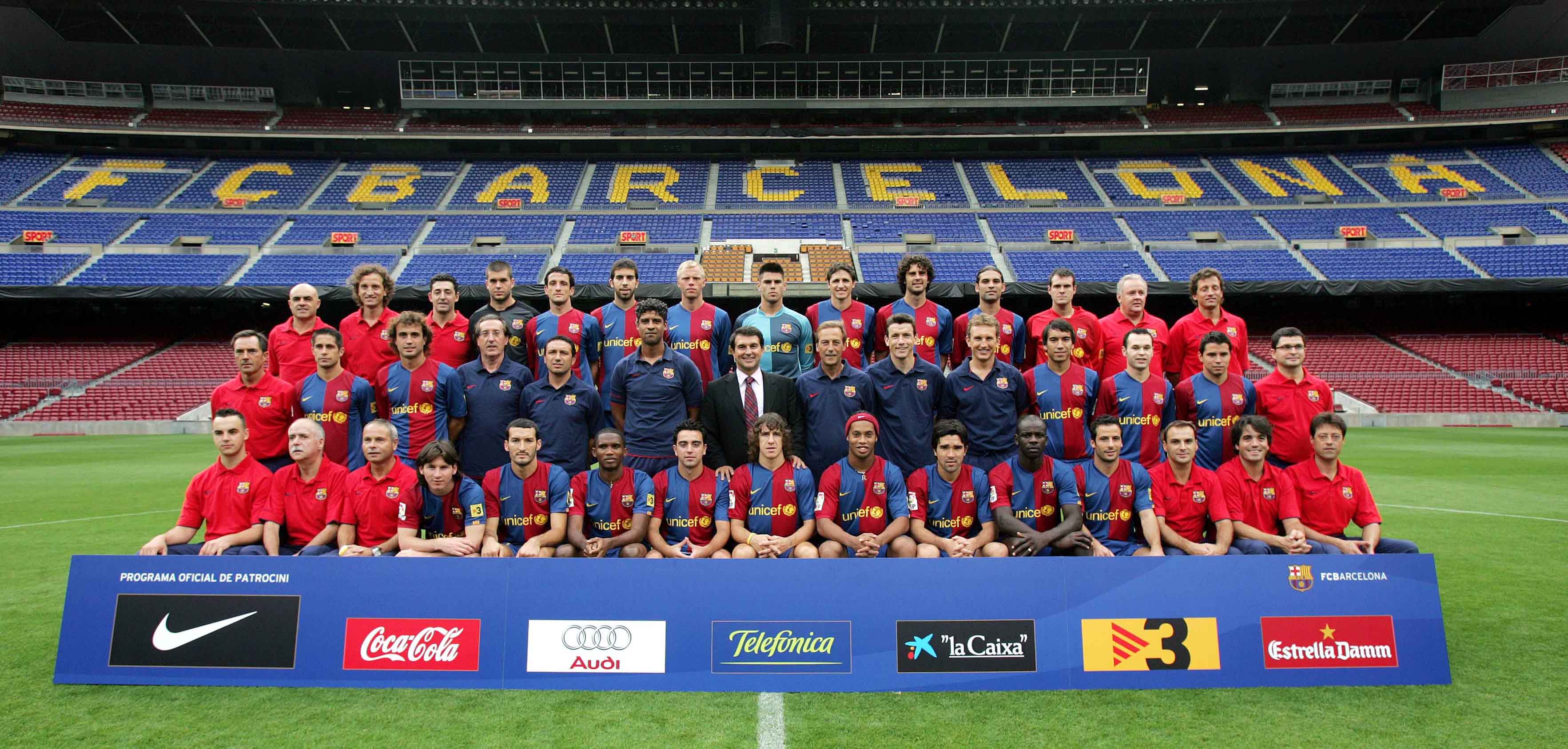 Foto Officiel De L equipe Du Barca Foto Officiel De L equipe Du Barca